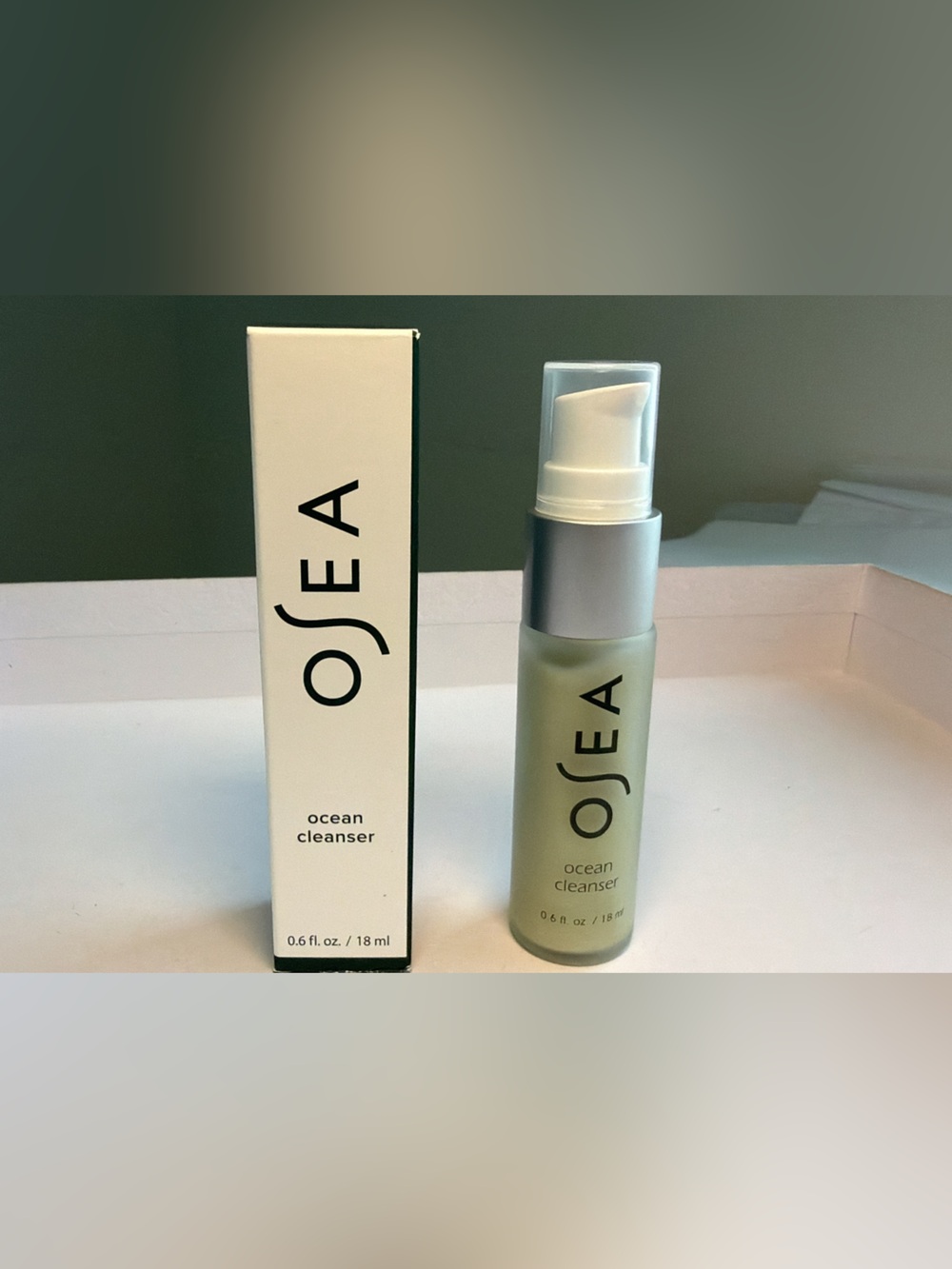 New,unused OSEA Ocean Cleanserr@- Green Bottle